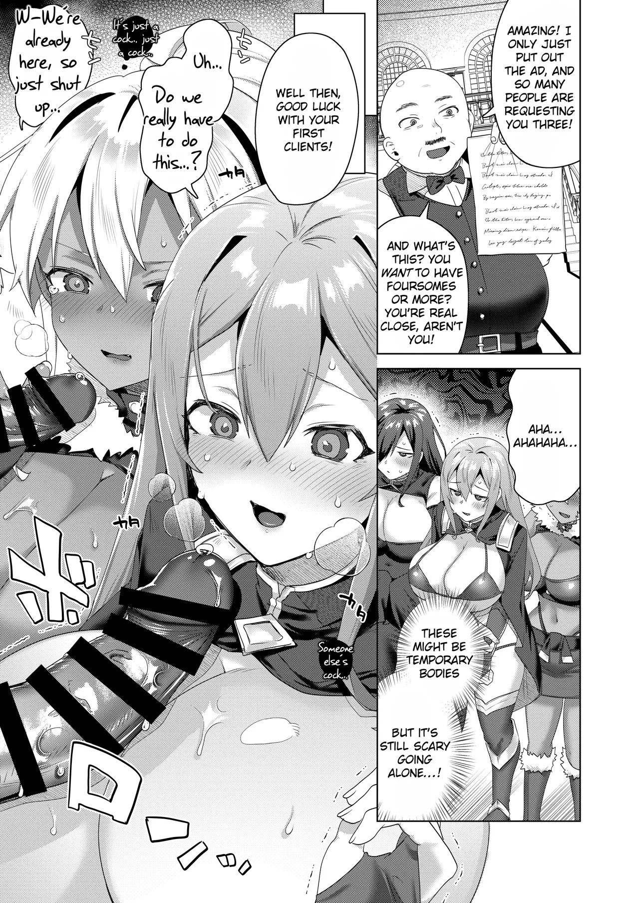 Hentai Manga Comic-I got a skill that makes me 1000 times stronger when I transsexual!-Read-16